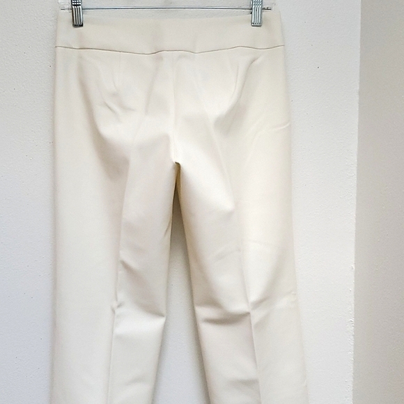 Talbots Petites Signature Off White Dressy Trousers / Slacks Size 2P - Picture 10 of 14